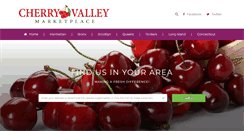Desktop Screenshot of cherryvalleymarketplace.com